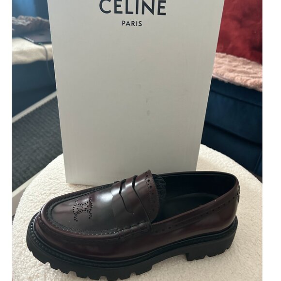 NTW Celine Margaret Brogue Loafer Size 38 - Picture 2 of 12